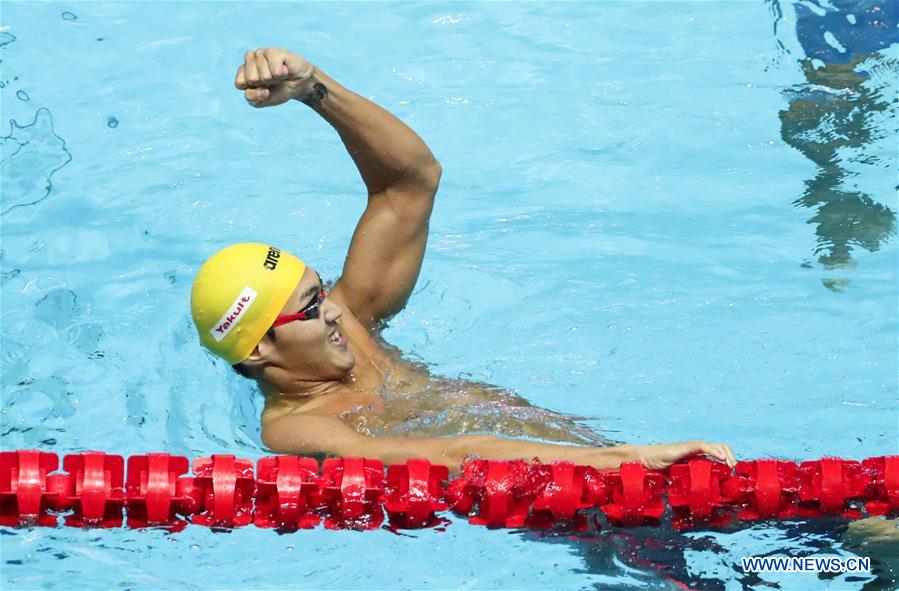 (SP)SOUTH KOREA-GWANGJU-FINA WORLD CHAMPIONSHIPS-SWIMMING-DAY 3