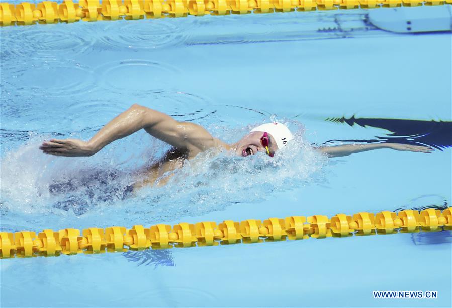 (SP)SOUTH KOREA-GWANGJU-FINA WORLD CHAMPIONSHIPS-SWIMMING-DAY 3