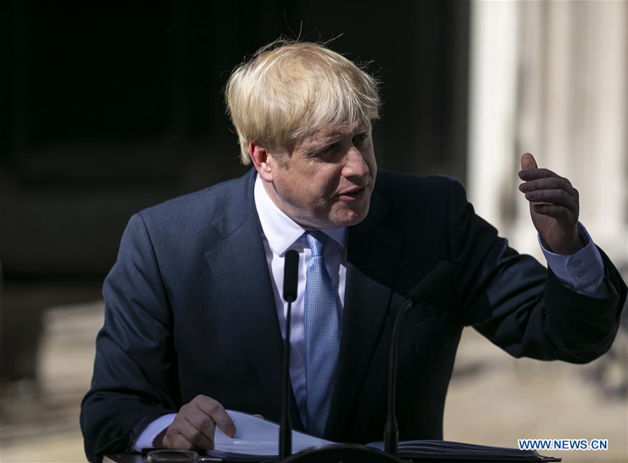 BRITAIN-LONDON-NEW PM-BORIS JOHNSON