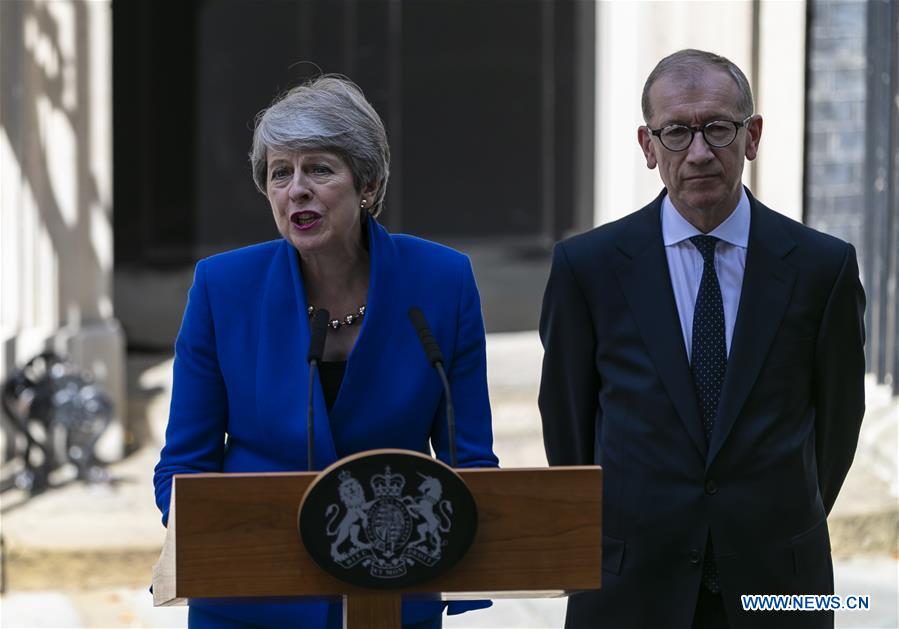 BRITAIN-LONDON-THERESA MAY-10 DOWNING STREET