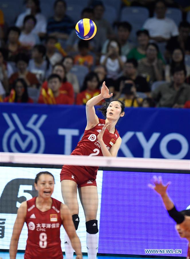 (SP)CHINA-NINGBO-FIVB-TOKYO VOLLEYBALL QUALIFICATION-CHN VS CZE