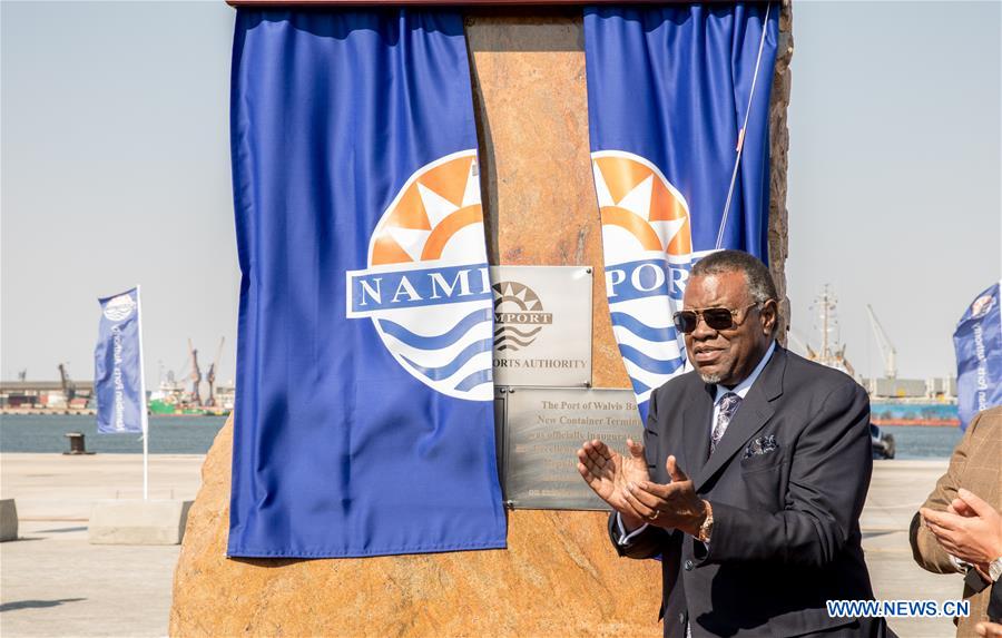 NAMIBIA-WALVIS BAY-CHINESE-BUILT CONTAINER TERMINAL-INAUGURATION