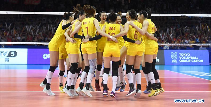 (SP)CHINA-NINGBO-FIVB-TOKYO VOLLEYBALL QUALIFICATION-CHINA-TURKEY(CN)