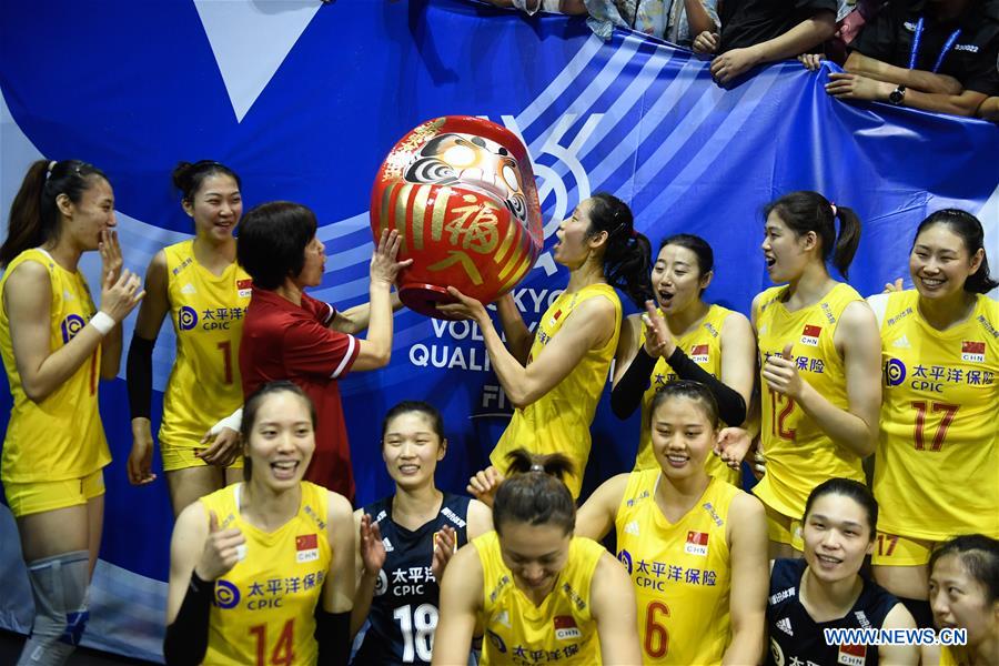 (SP)CHINA-NINGBO-FIVB-TOKYO VOLLEYBALL QUALIFICATION-CHINA-TURKEY(CN)