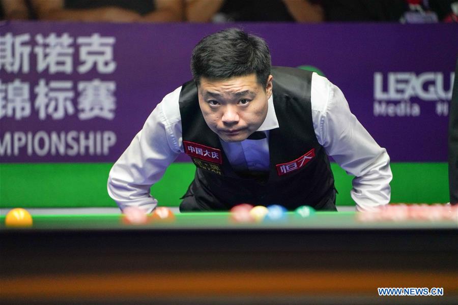 (SP)CHINA-DAQING-WORLD SNOOKER INTERNATIONAL CHAMPIONSHIP(CN)