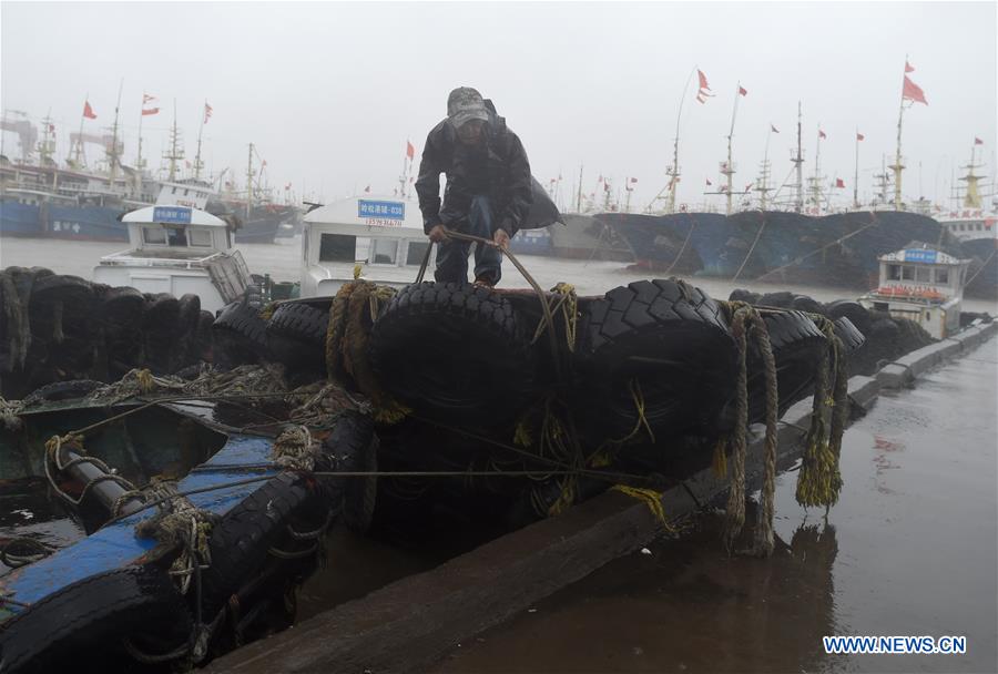 CHINA-ZHEJIANG-WENLING-TYPHOON-LEKIMA (CN)