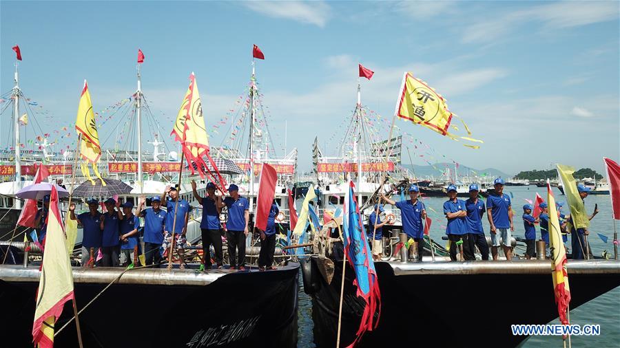 CHINA-GUANGDONG-YANGJIANG-FISHING SEASON (CN)