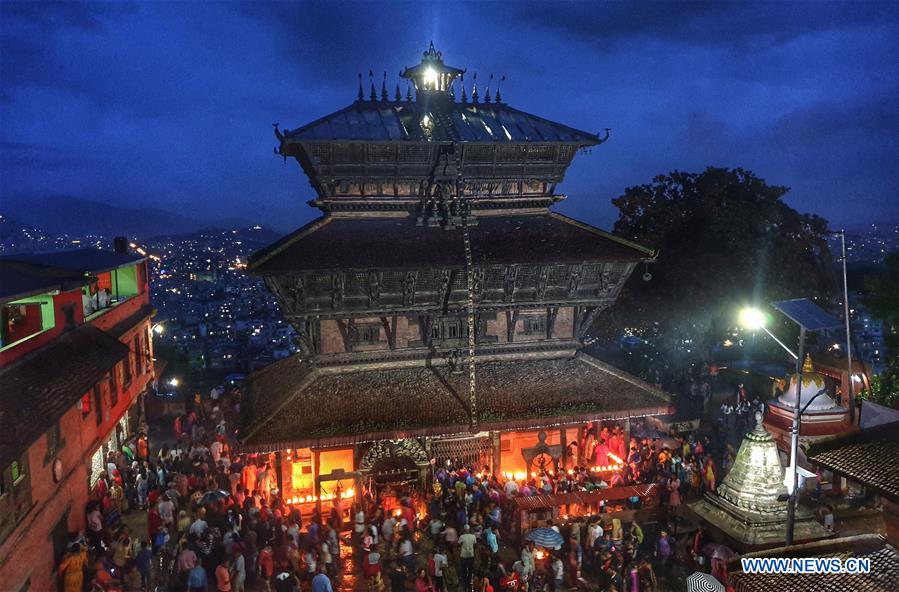 NEPAL-KATHMANDU-CULTURE-BAGH BHAIRAV FESTIVAL