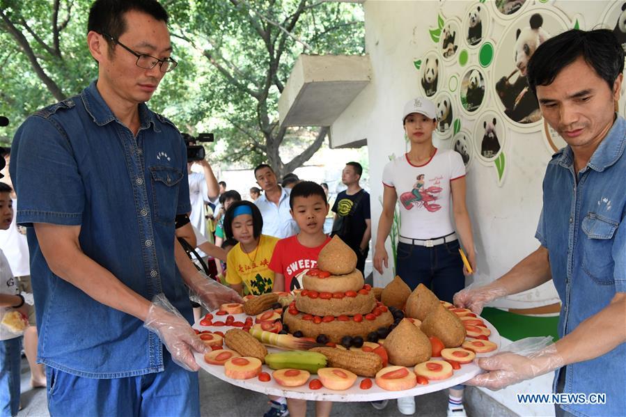 CHINA-CHONGQING-OLDEST PANDA-BIRTHDAY (CN)