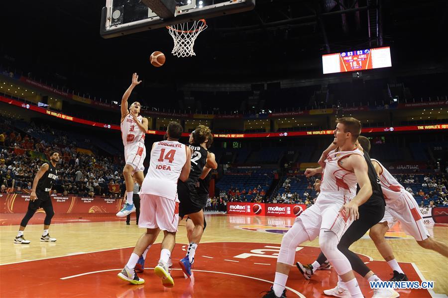 (SP)CHINA-NANJING-BASKETBALL-FIBA WORLD CUP-GROUP F-MONTENEGRO VS NEW ZEALAND(CN)