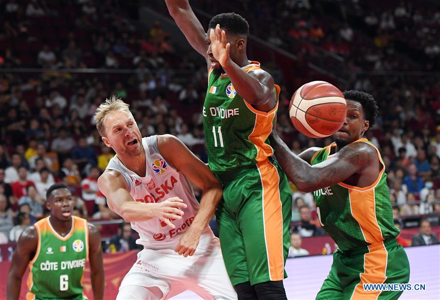 (SP)CHINA-BEIJING-BASKETBALL-FIBA WORLD CUP-GROUP A-CIV VS POL (CN)