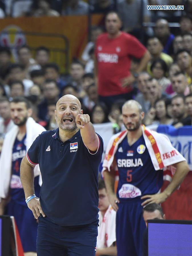 (SP)CHINA-FOSHAN-BASKETBALL-FIBA WORLD CUP-GROUP D-ITALY VS SERBIA (CN)