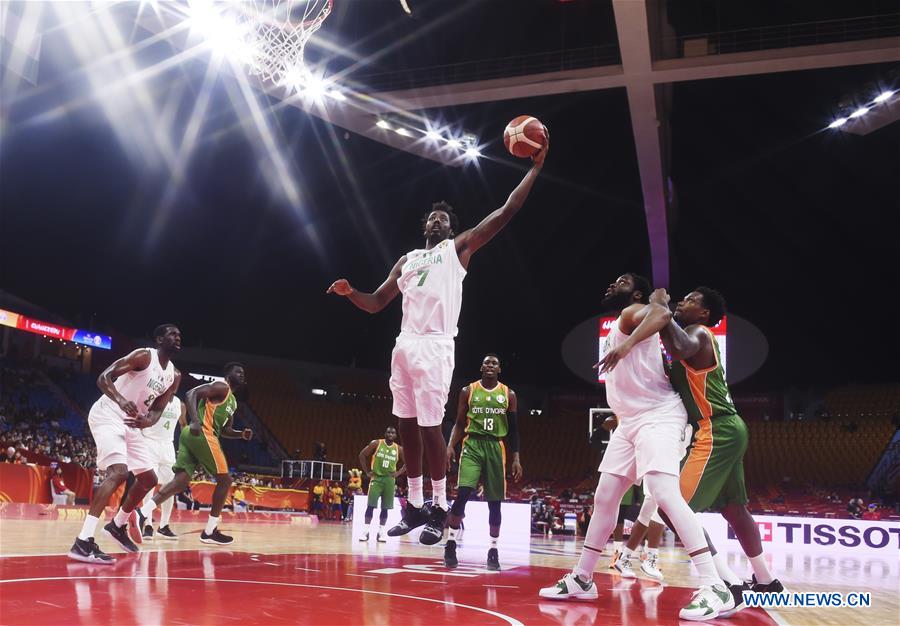 (SP)CHINA-GUANGZHOU-BASKETBALL-FIBA WORLD CUP-GROUP M-NGA VS CIV(CN)