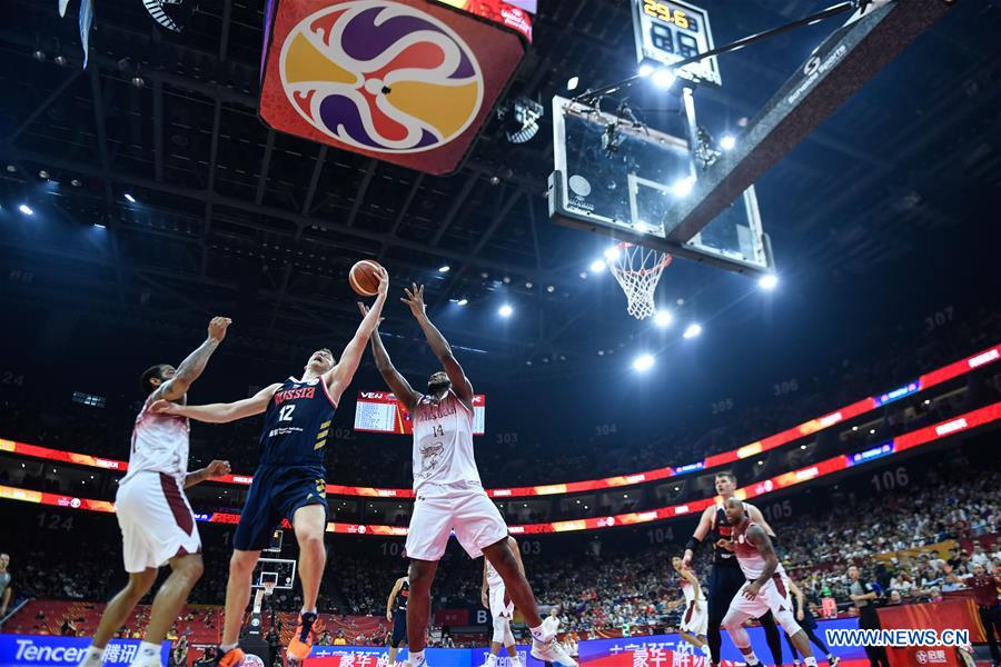 (SP)CHINA-FOSHAN-BASKETBALL-FIBA WORLD CUP-GROUP I-VEN VS RUS(CN)