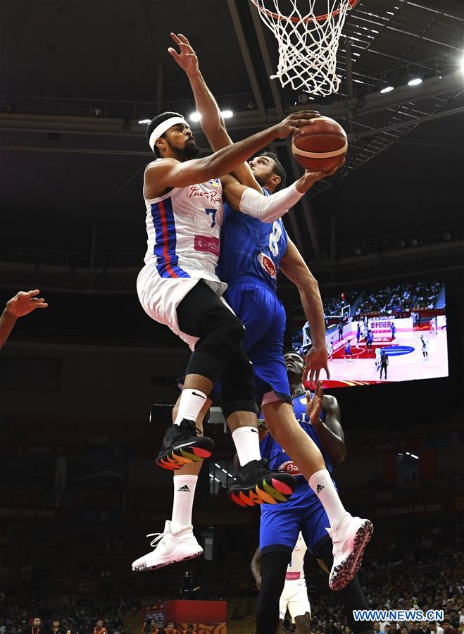 (SP)CHINA-WUHAN-BASKETBALL-FIBA WORLD CUP-GROUP J-PUR VS ITA(CN)