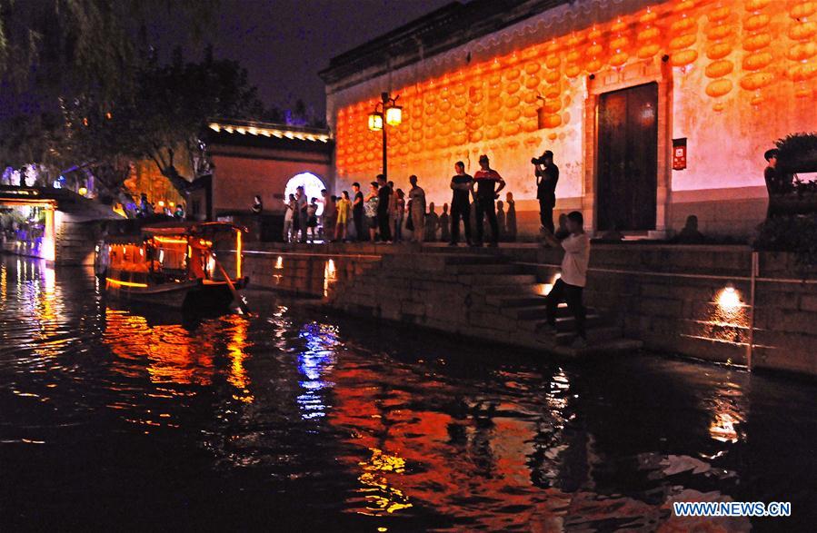 CHINA-ZHEJIANG-RIVER-NIGHT VIEW (CN)