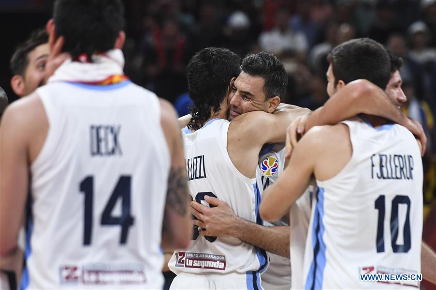 (SP)CHINA-BEIJING-BASKETBALL-FIBA WORLD CUP-SEMI FINALS-ARG VS FRA(CN)