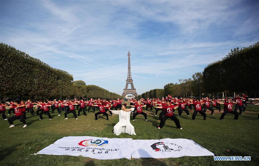 FRANCE-PARIS-QIGONG-PRACTICE