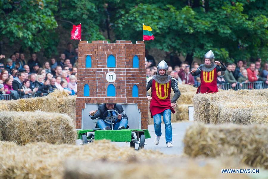 LITHUANIA-KAUNAS-SOAPBOX-RACE