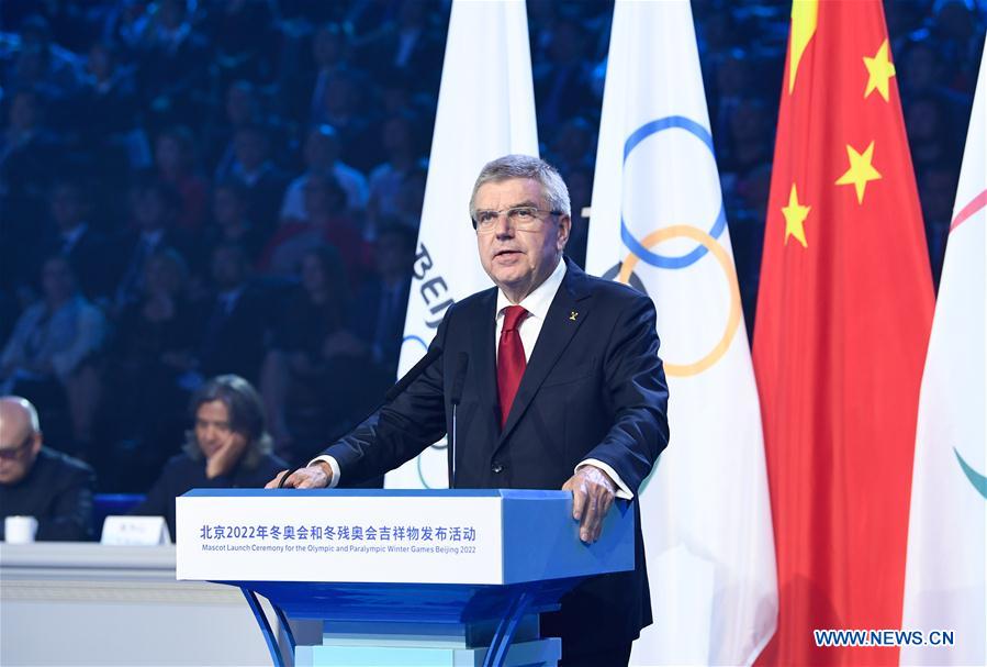 (SP)CHINA-BEIJING-2022 WINTER OLYMPIC AND PARALYMPIC GAMES-MASCOTS-LAUNCH (CN)