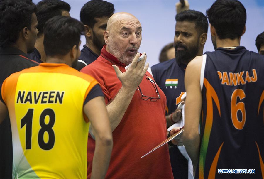 (SP) IRAN-TEHRAN-VOLLEYBALL-ASIAN MEN'S CHAMPIONSHIP-SOUTH KOREA VS INDIA