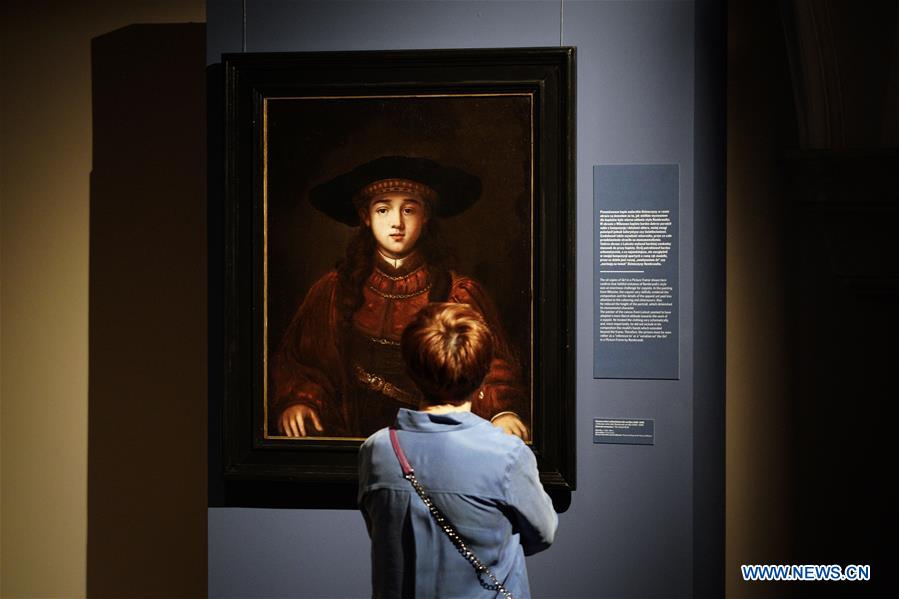 POLAND-WARSAW-REMBRANDT EXHIBITION