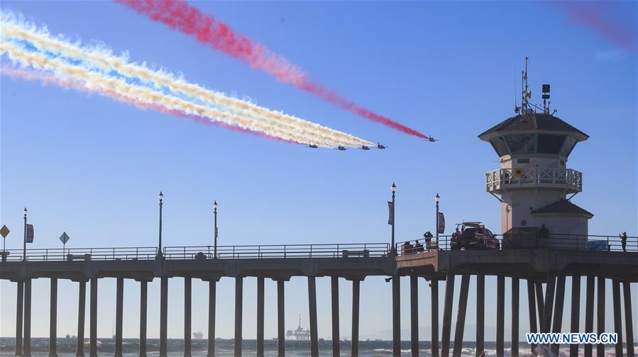 U.S.-CALIFORNIA-HUNTINGTON BEACH-AIRSHOW