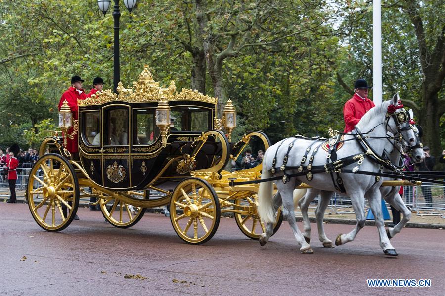 BRITAIN-LONDON-STATE OPENING OF PARLIAMENT-QUEEN