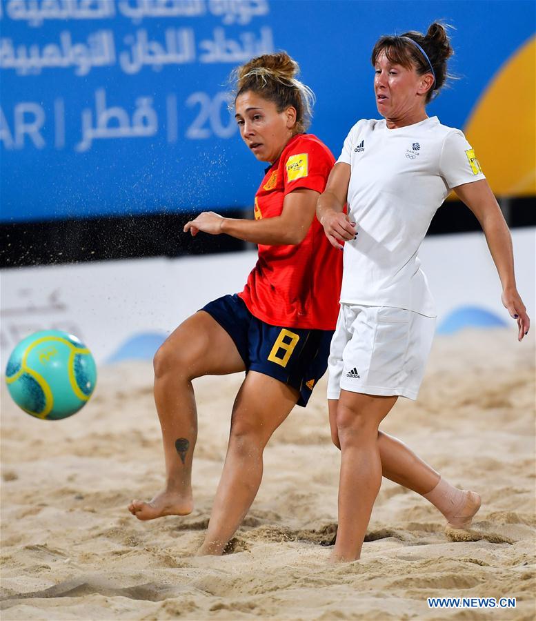 (SP)QATAR-DOHA-WORLD BEACH GAMES-BEACH SOCCER