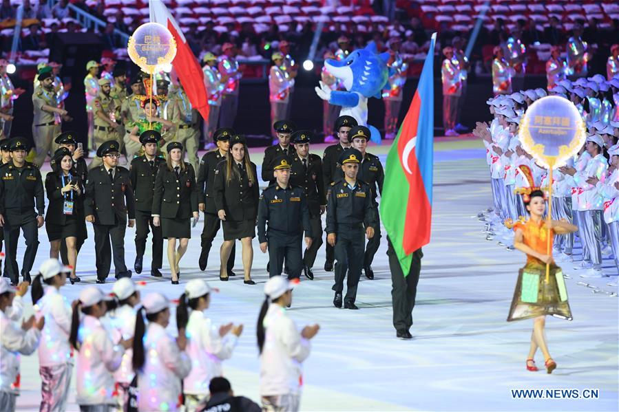 (SP)CHINA-WUHAN-7TH MILITARY WORLD GAMES-OPENING CEREMONY