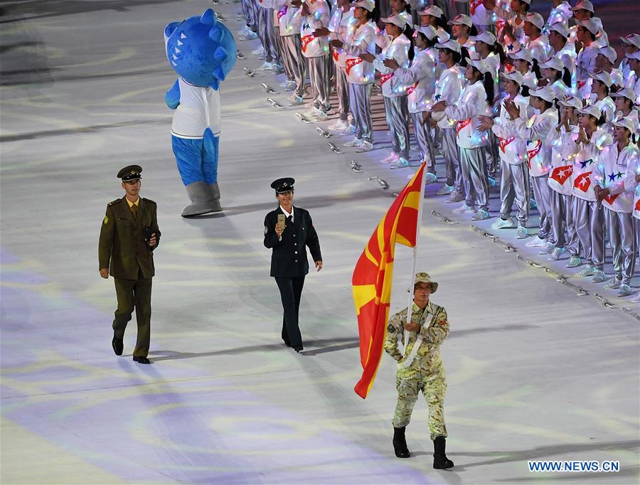 (SP)CHINA-WUHAN-7TH MILITARY WORLD GAMES-OPENING CEREMONY