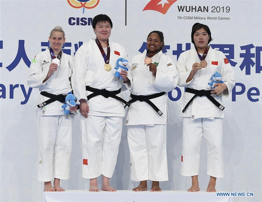 (SP)CHINA-WUHAN-7TH MILITARY WORLD GAMES-JUDO-WOMEN'S +78KG  FINAL(CN)