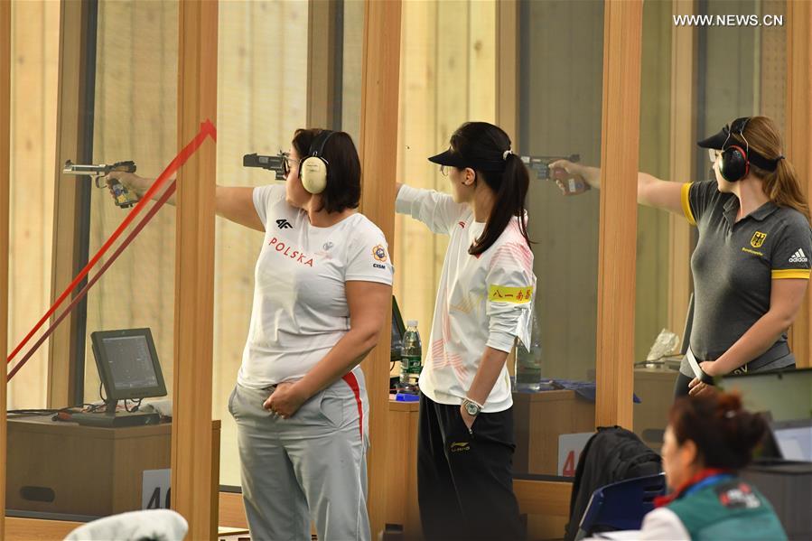 (SP)CHINA-WUHAN-7TH MILITARY WORLD GAMES-SHOOTING