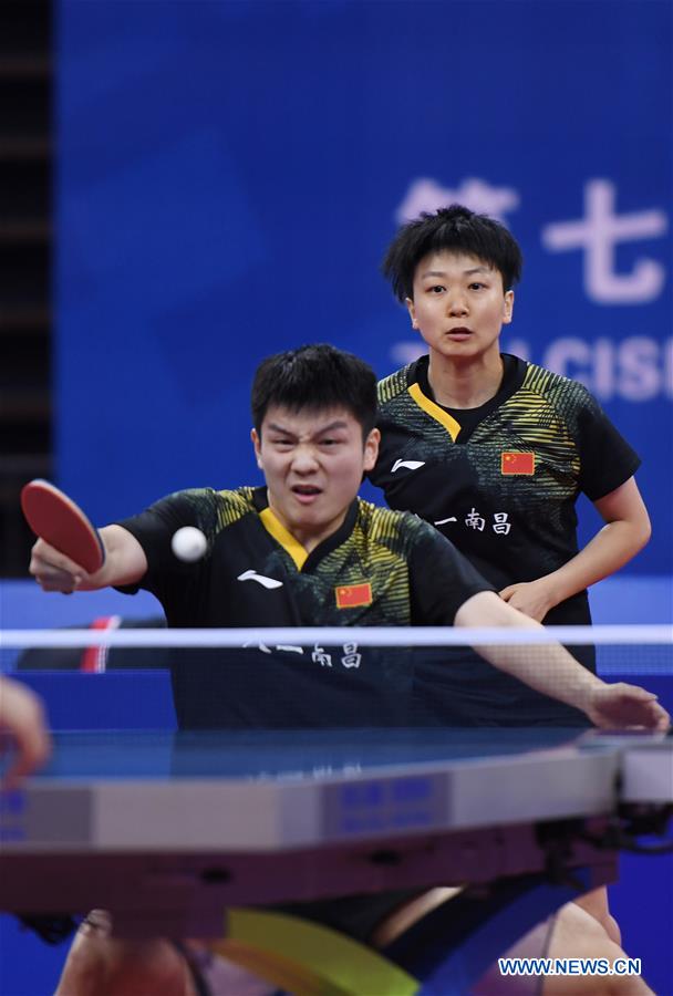 (SP)CHINA-WUHAN-7TH MILITARY WORLD GAMES-TABLE TENNIS(CN)