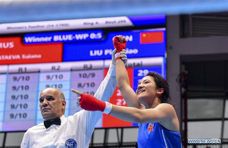 (SP)CHINA-WUHAN-7TH MILITARY WORLD GAMES-BOXING