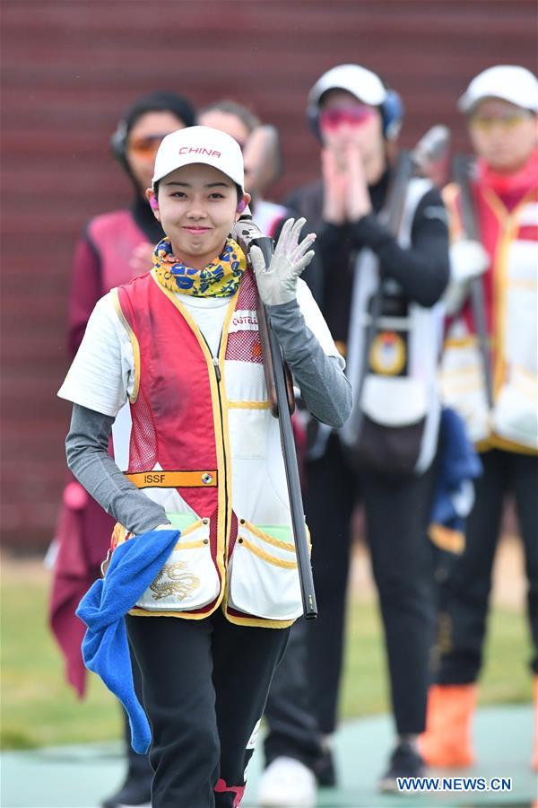 (SP)CHINA-WUHAN-7TH MILITARY WORLD GAMES-SHOOTING