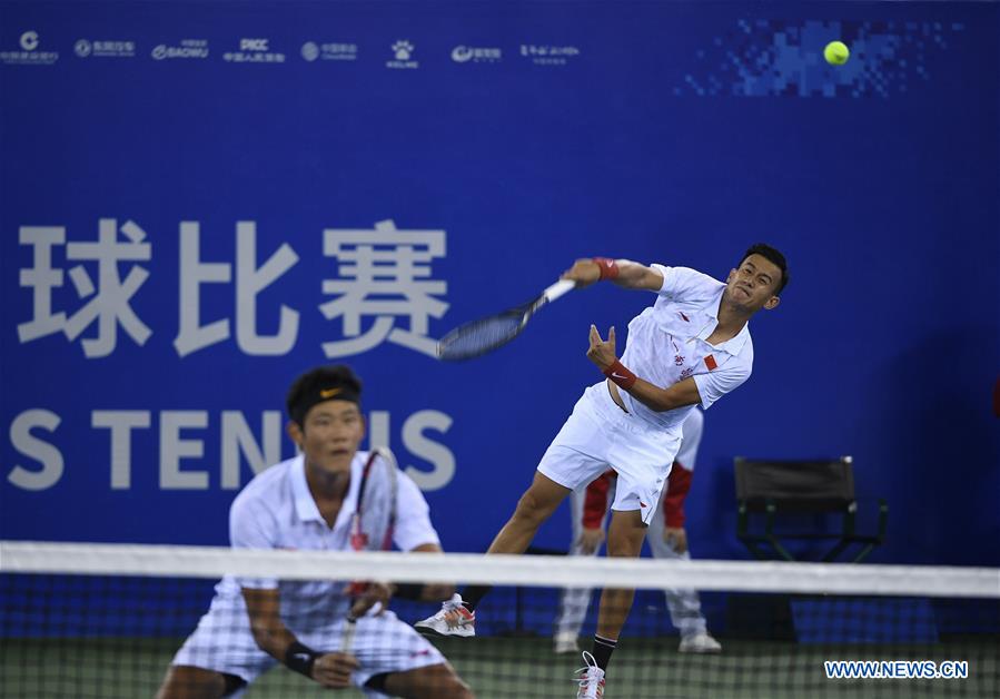 (SP)CHINA-WUHAN-7TH MILITARY WORLD GAMES-TENNIS