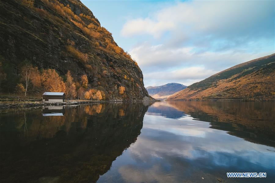 NORWAY-AUTUMN-SCENERY