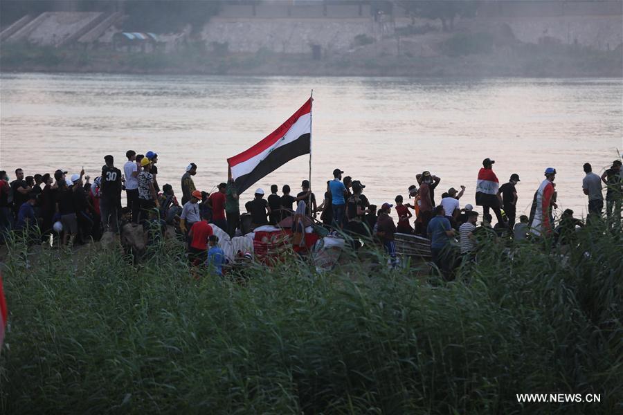 IRAQ-BAGHDAD-PROTEST