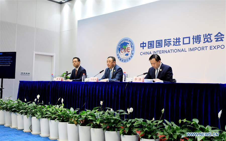 (CIIE)CHINA-SHANGHAI-CIIE-CLOSING-NEWS BRIEFING (CN)