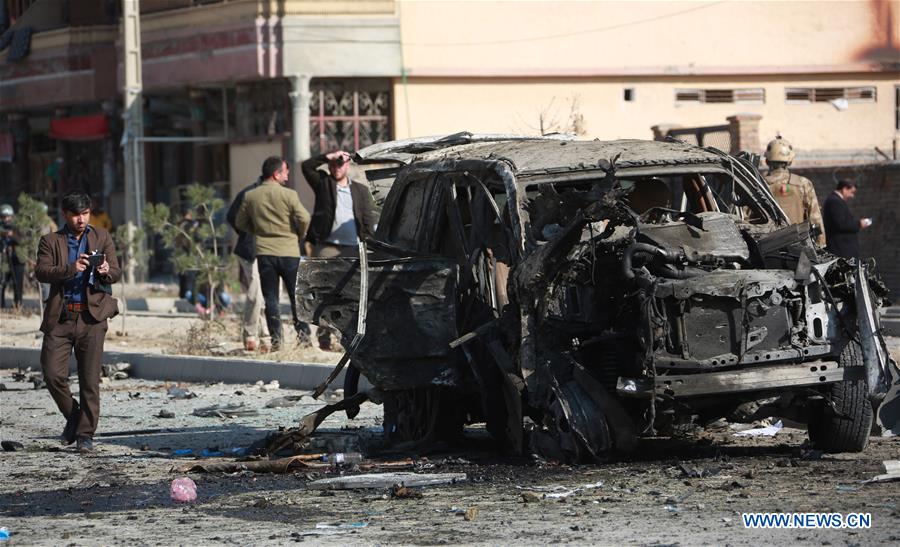 AFGHANISTAN-KABUL-CAR BOMB