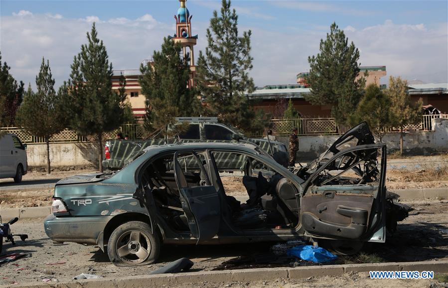 AFGHANISTAN-KABUL-CAR BOMB