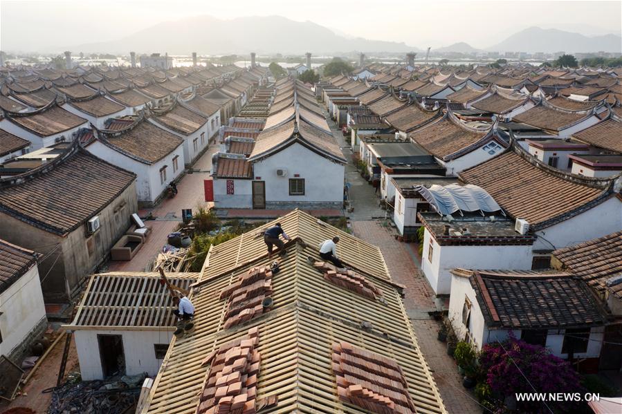 CHINA-FUJIAN-DAIMEI VILLAGE-AERIAL VIEW (CN)