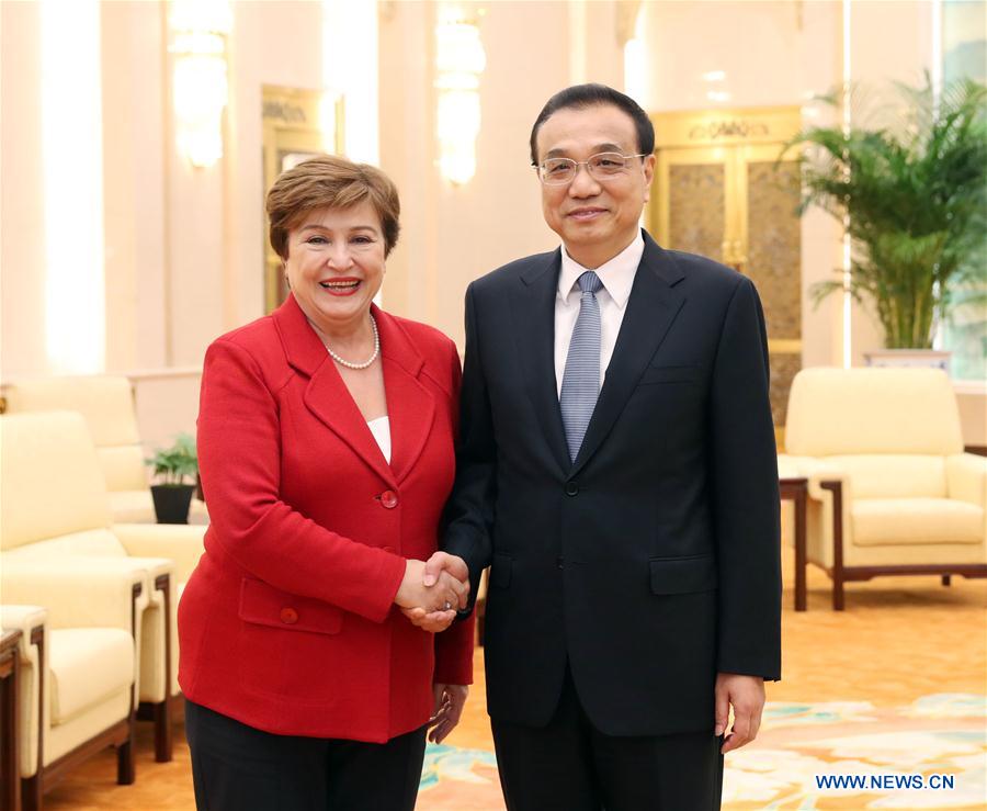 CHINA-BEIJING-LI KEQIANG-IMF CHIEF-MEETING (CN)