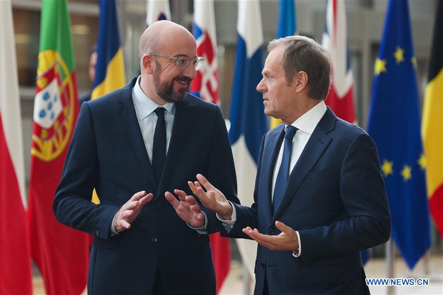 BELGIUM-BRUSSELS-EUROPEAN COUNCIL-PRESIDENT-HANDOVER