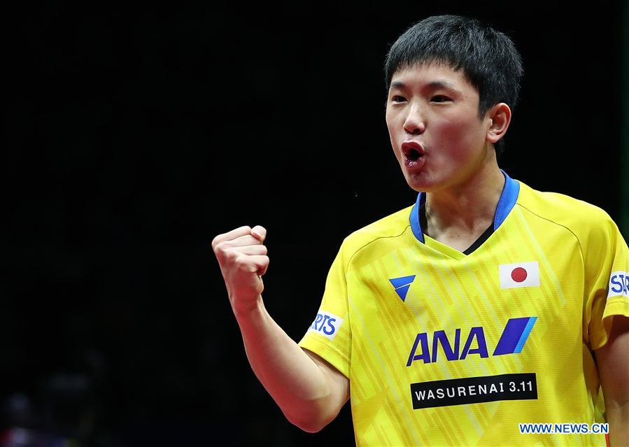 (SP)CHINA-CHENGDU-TABLE TENNIS-ITTF MEN'S WORLD CUP-SEMIFINAL