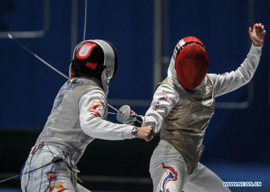 (SP)PHILIPPINES-PASAY CITY-SEA GAMES-FENCING