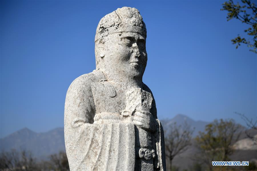 CHINA-SHAANXI-JINGYANG-STONE CARVING (CN)