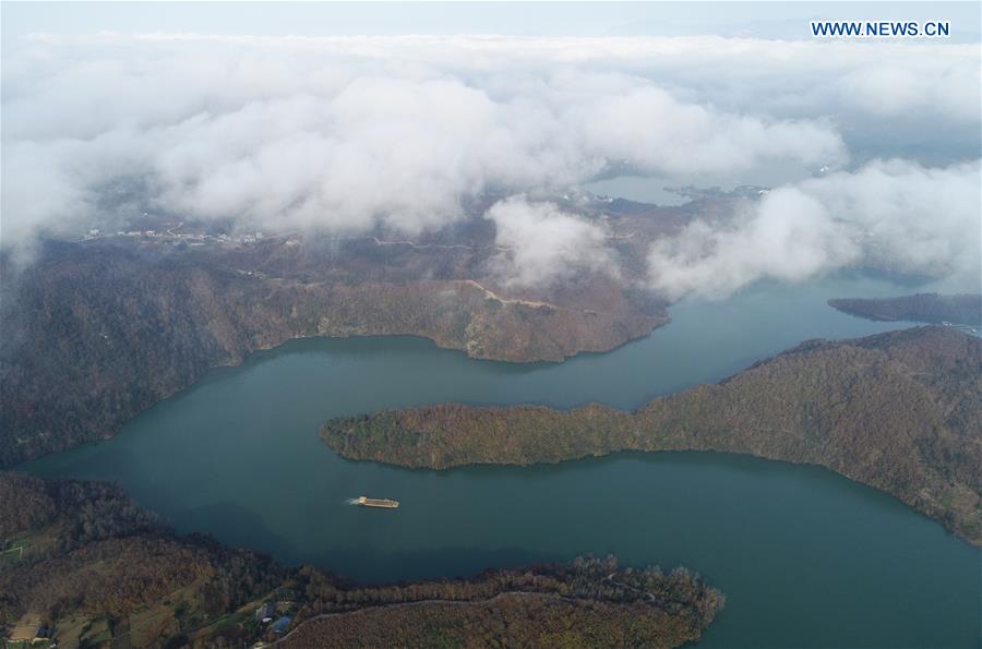 CHINA-SHAANXI-ANKANG-LAKE SCENERY (CN)