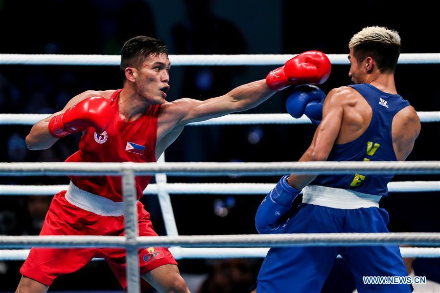 (SP)PHILIPPINES-SEA GAMES-MEN'S 64KG BOXING